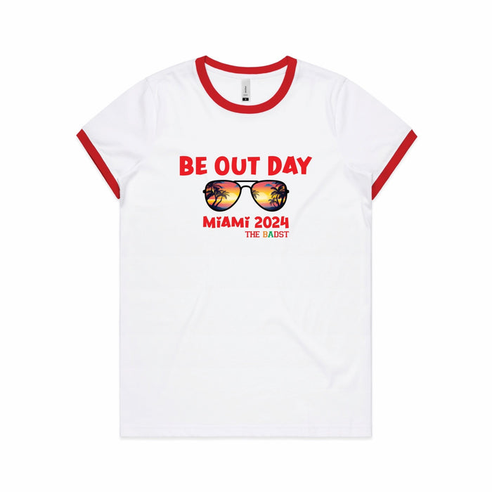 BADST "Be Out Day Miami 2024" T-Shirt