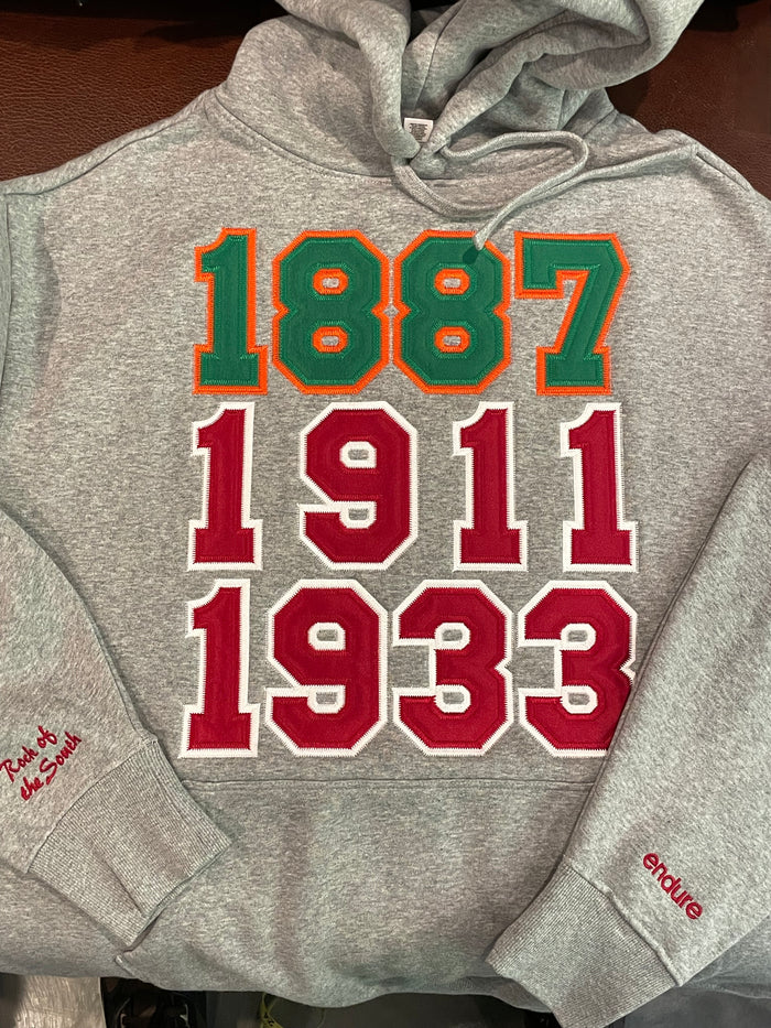 Endure 1887 1911 1933 Hoodie